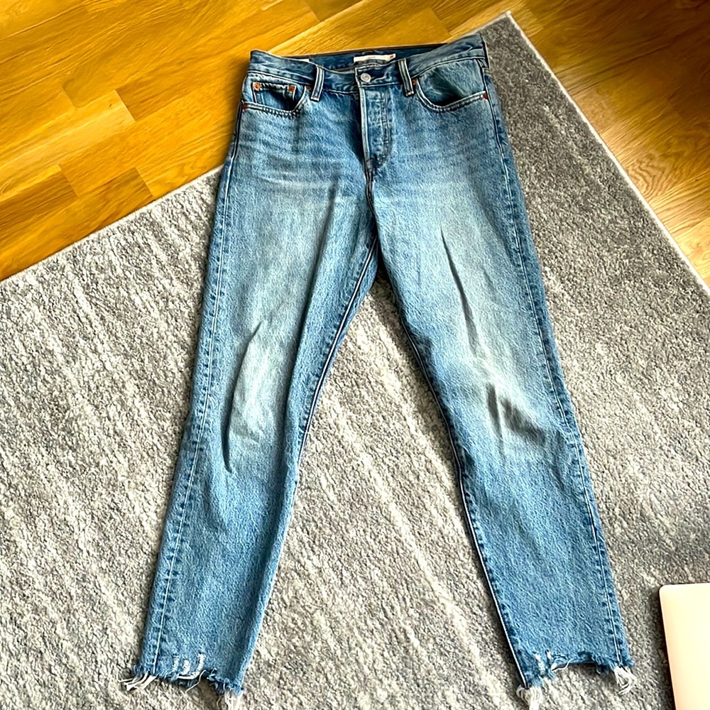 Levi’s Wedgie Straight - Jive Sound Medium Wash